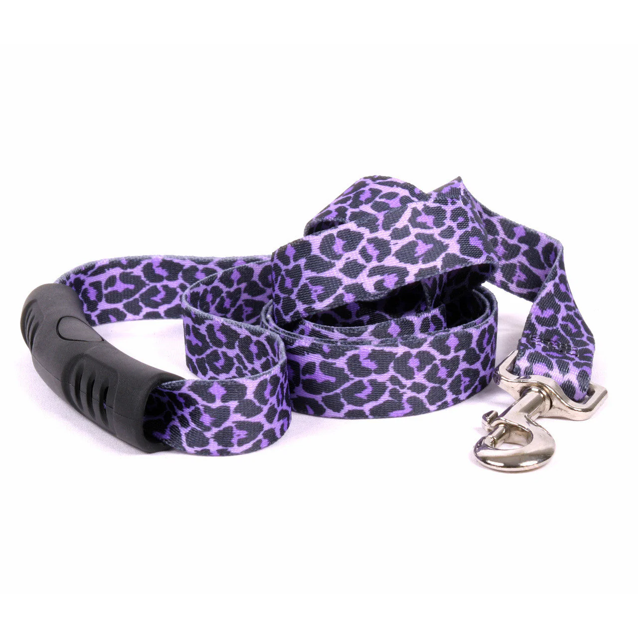 Leopard Purple Dog Leash - Image 2