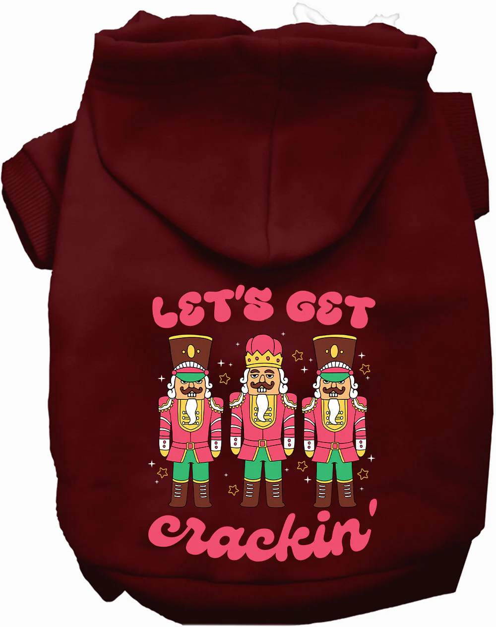 Let's Get Crackin' Nutcracker Christmas Pet Hoodie - Image 10