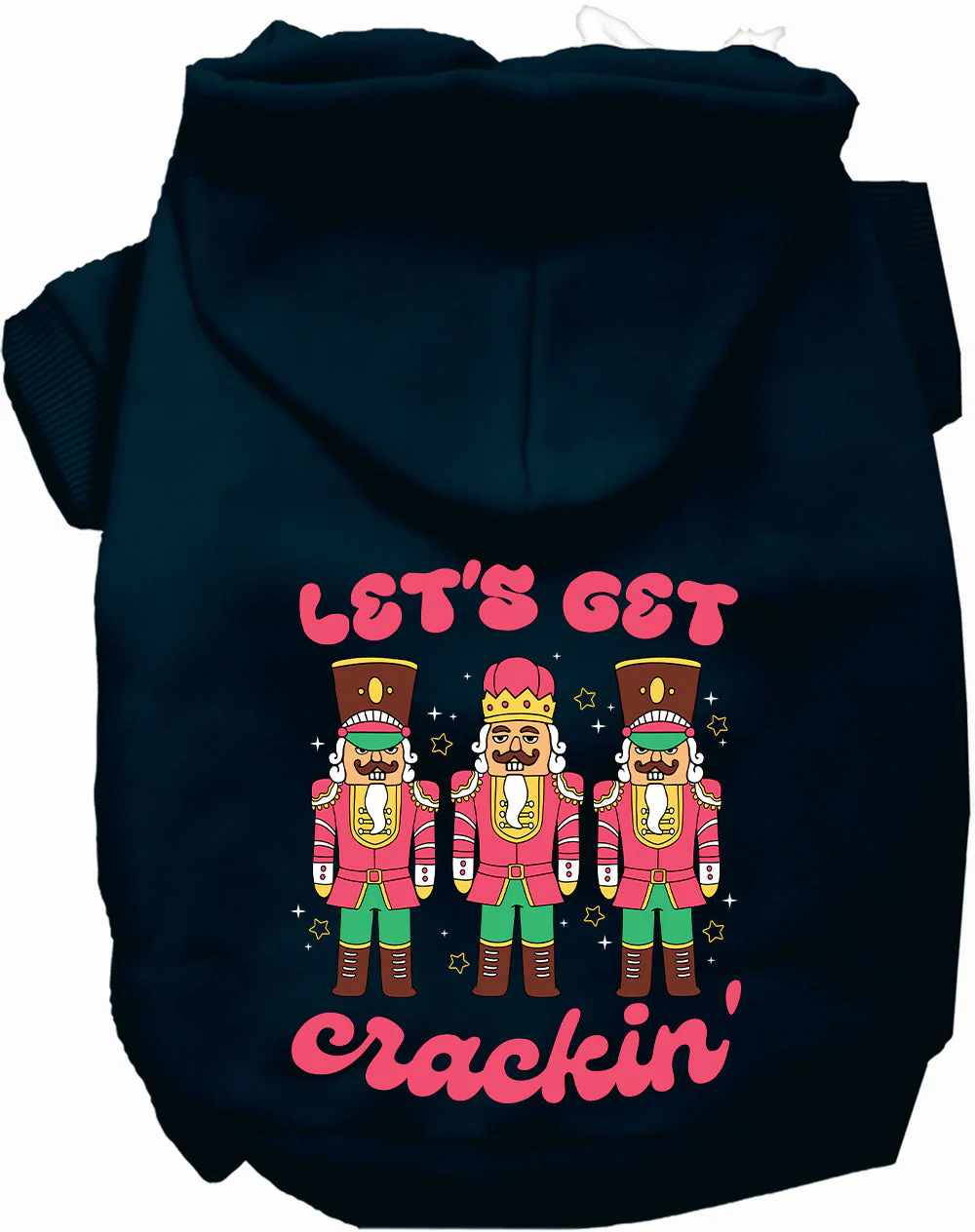 Let's Get Crackin' Nutcracker Christmas Pet Hoodie - Image 11