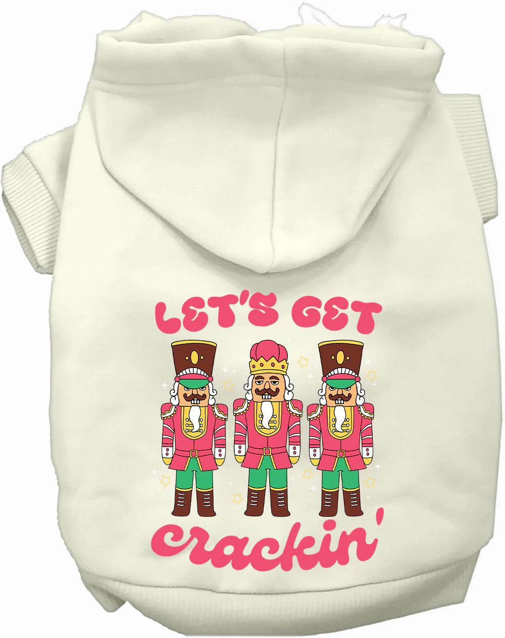 Let's Get Crackin' Nutcracker Christmas Pet Hoodie - Image 6