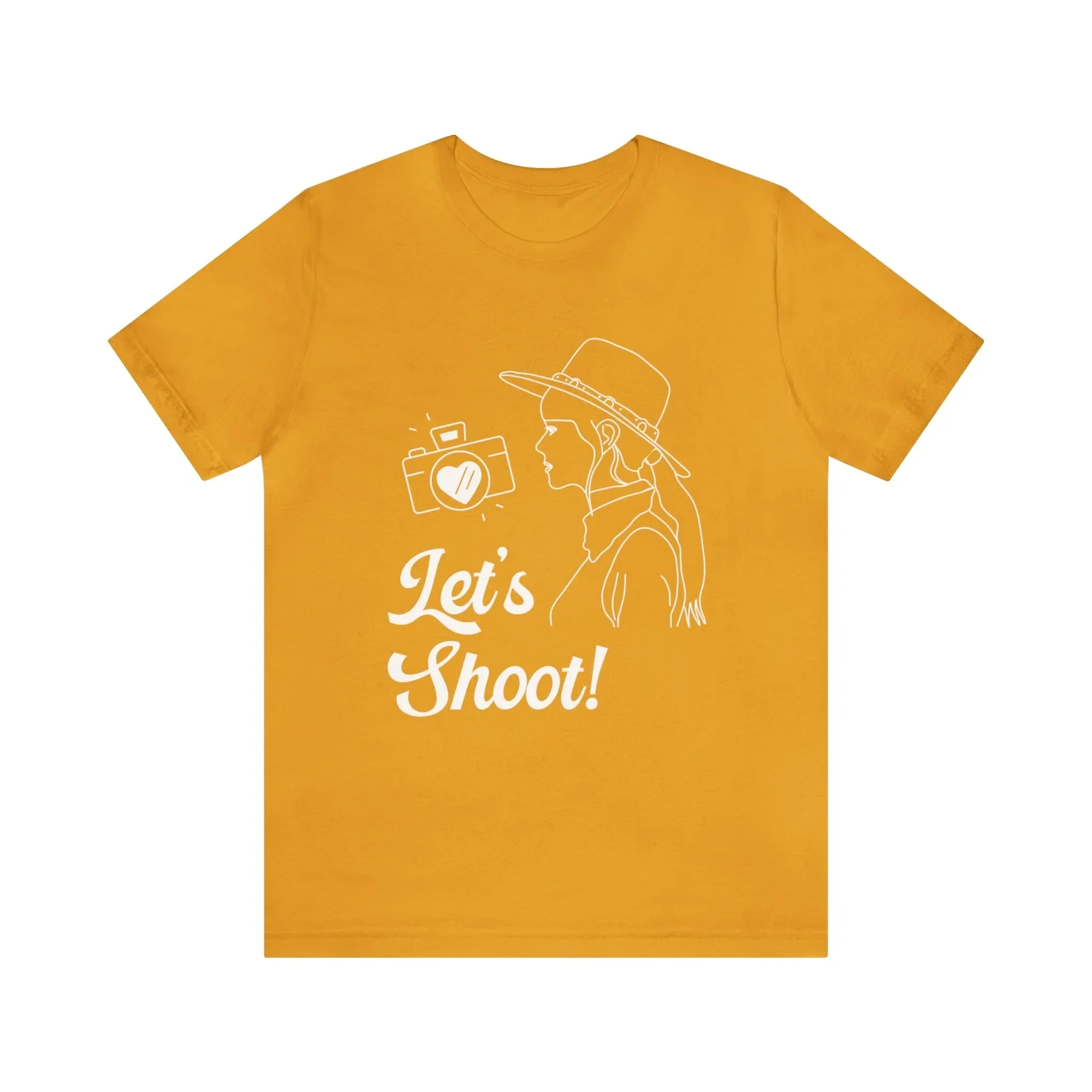 Let's Shoot! | Funny Western Aesthetic Tee Shirt for Wedding Photographer - Image 6
