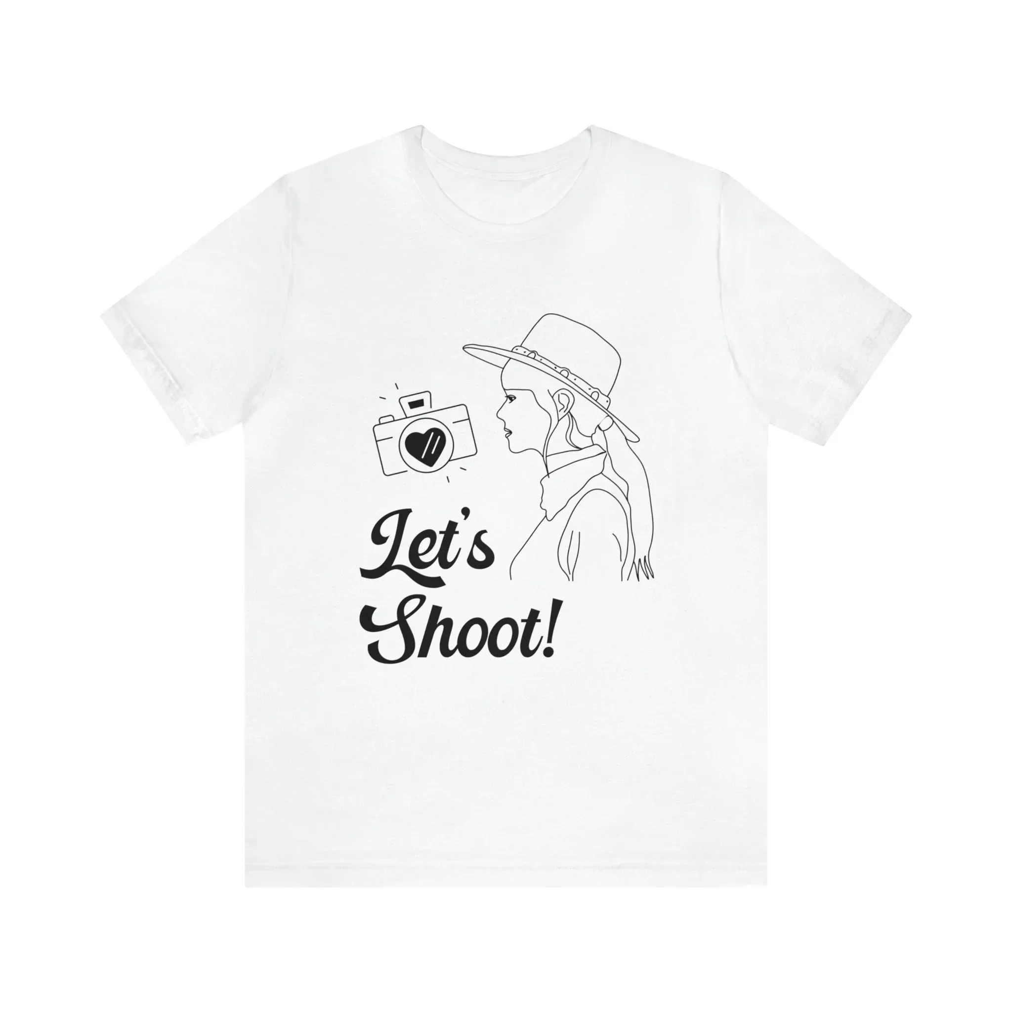 Let's Shoot! | Funny Western Aesthetic Tee Shirt for Wedding Photographer - Image 8