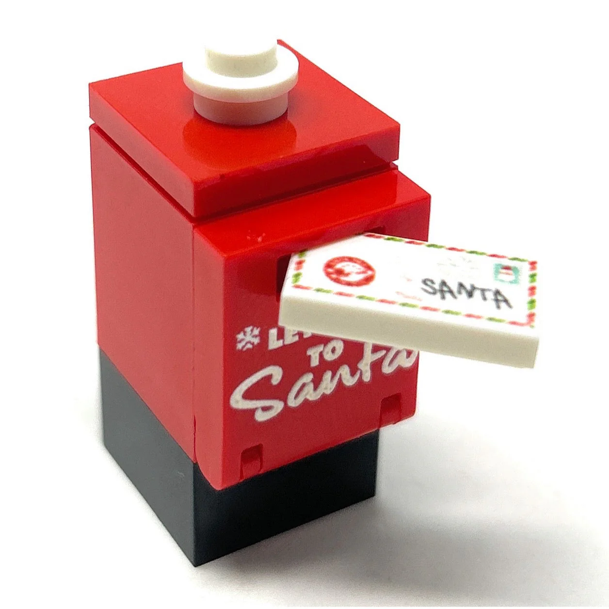 Letter to Santa Mailbox and Envelope made using LEGO parts - B3 Customs - Image 2