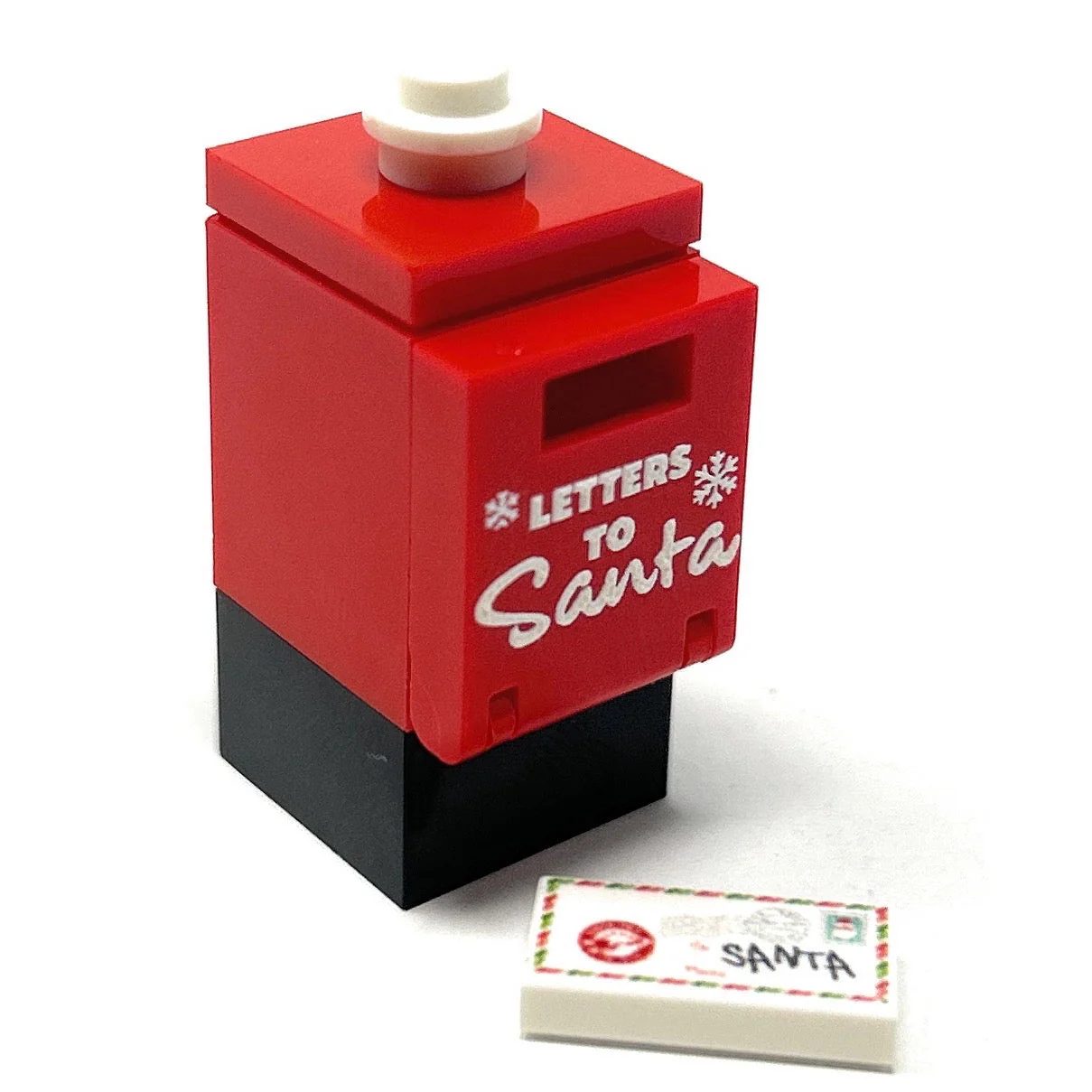 Letter to Santa Mailbox and Envelope made using LEGO parts - B3 Customs - Image 3