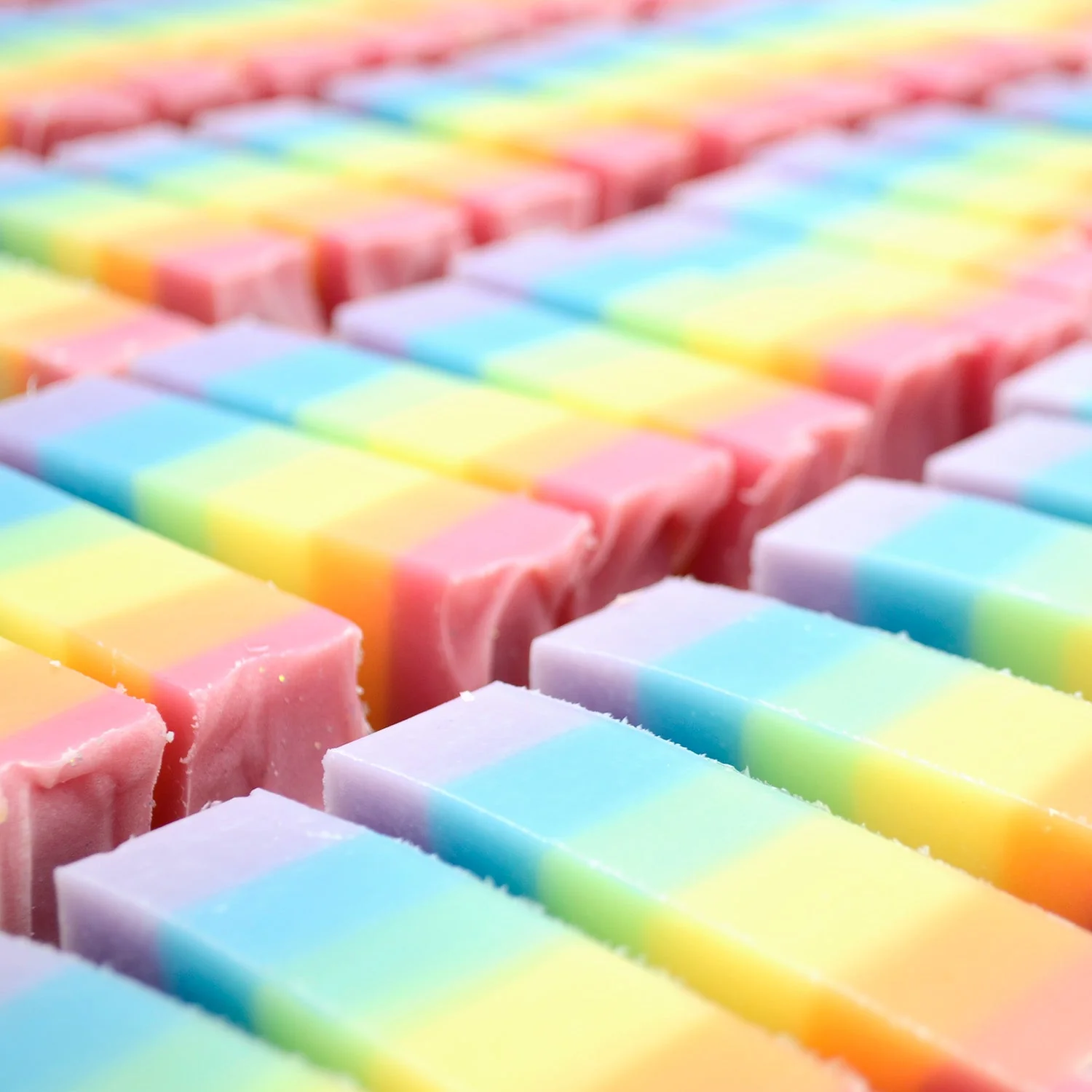LGBT+ Pride Sparkling Citrus Handcrafted Soap - Image 3