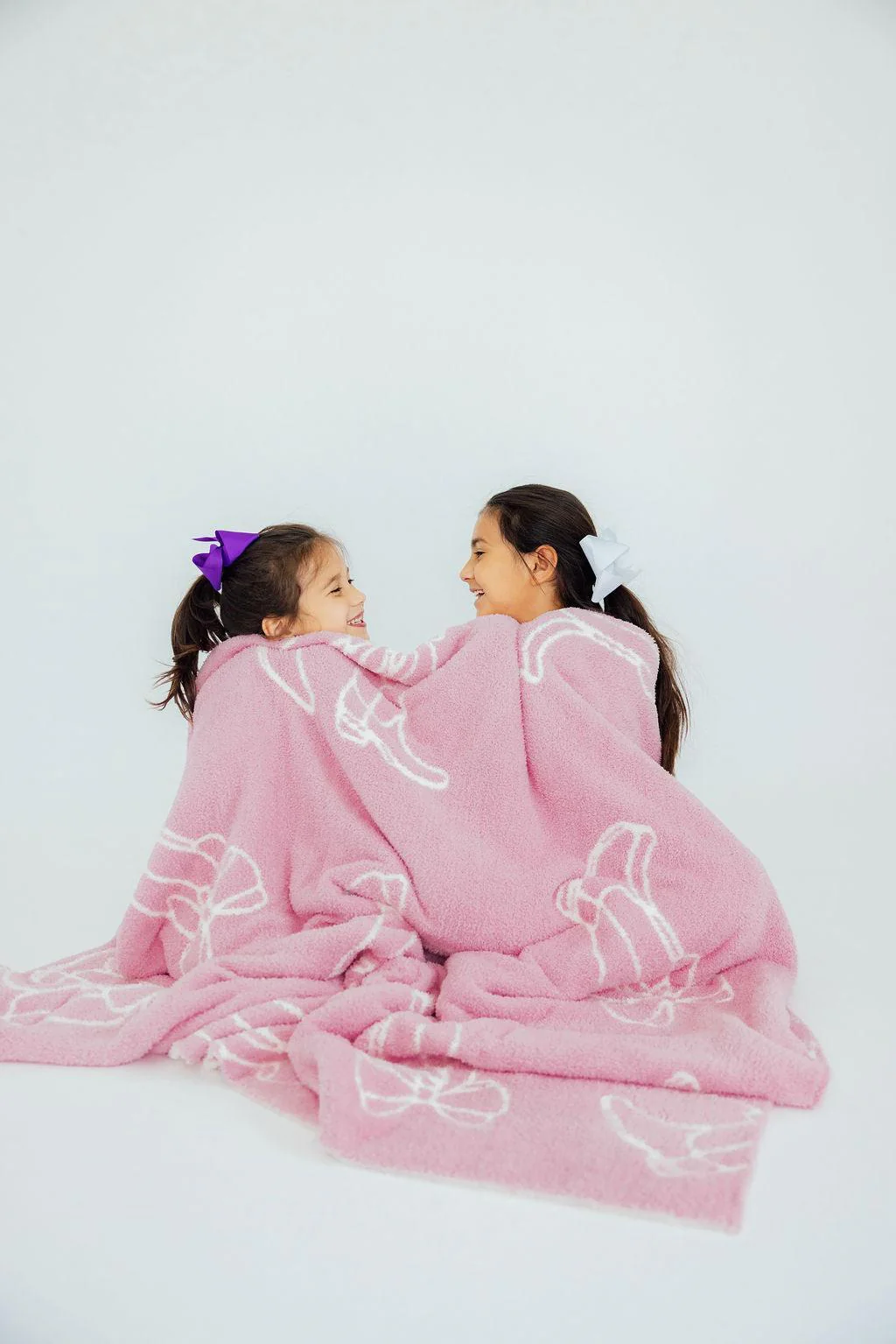 Light Pink Cowgirl Cozy Blanket - Image 6