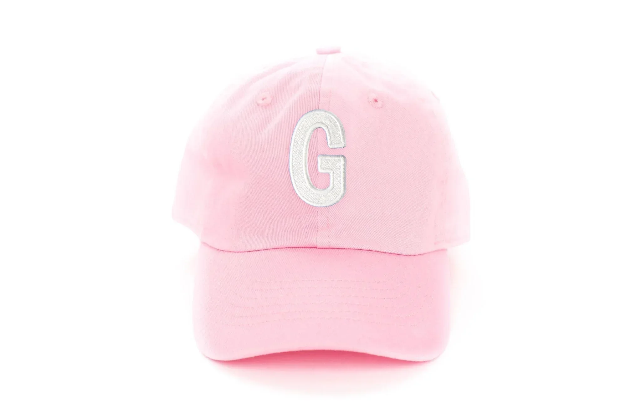 Light Pink Letter Baseball Hat - Image 20