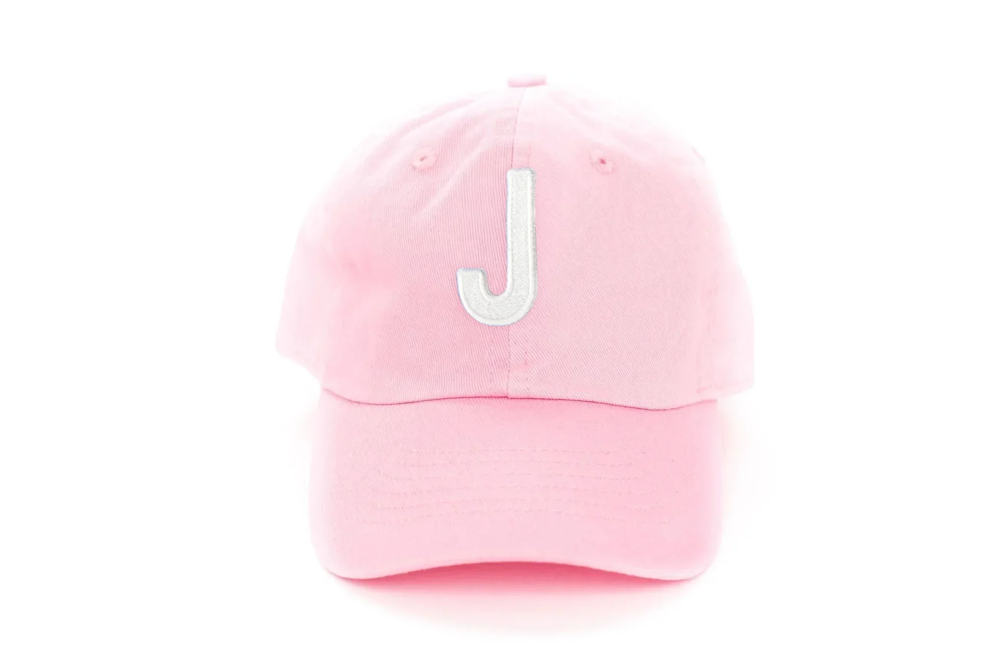 Light Pink Letter Baseball Hat - Image 23
