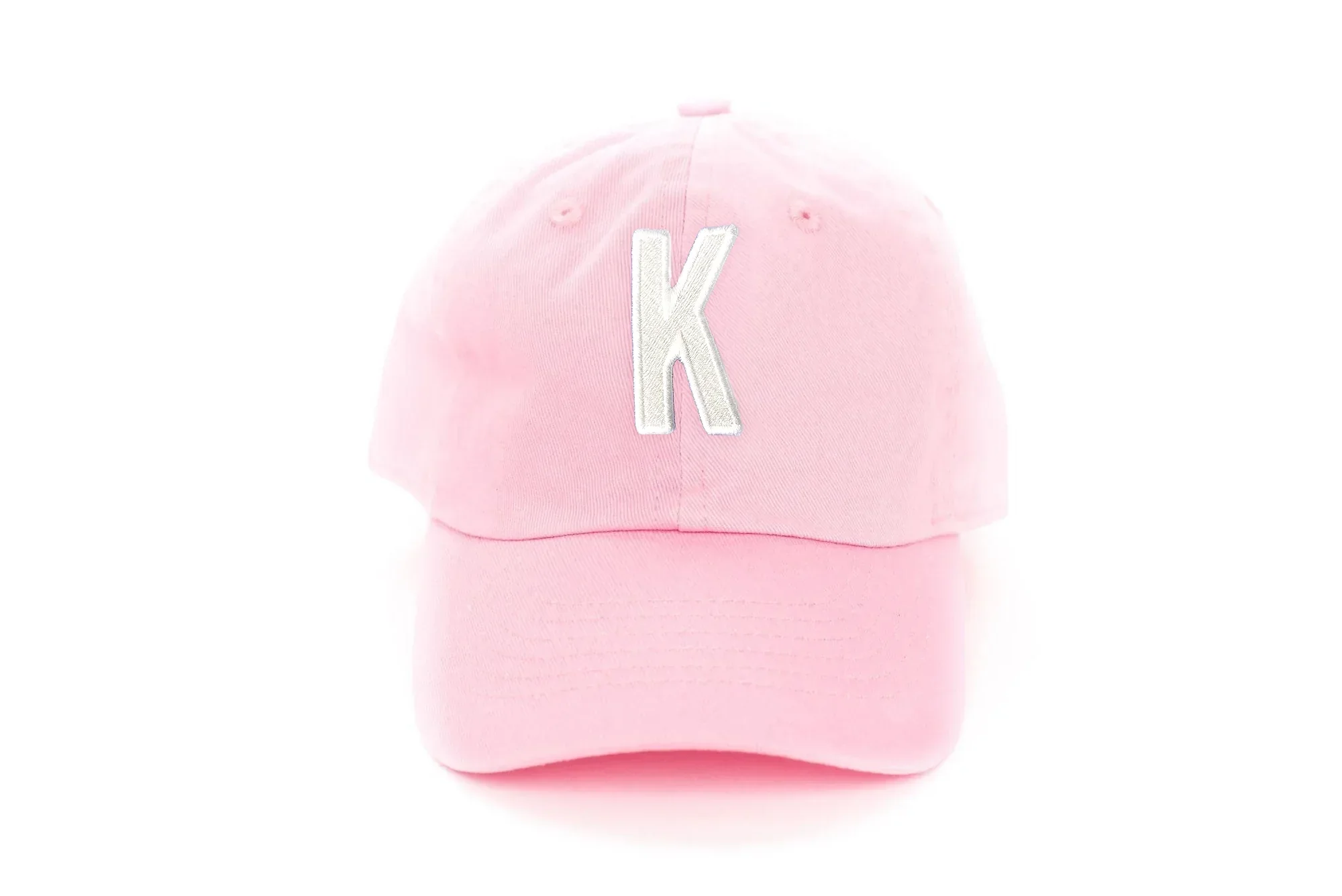 Light Pink Letter Baseball Hat - Image 24