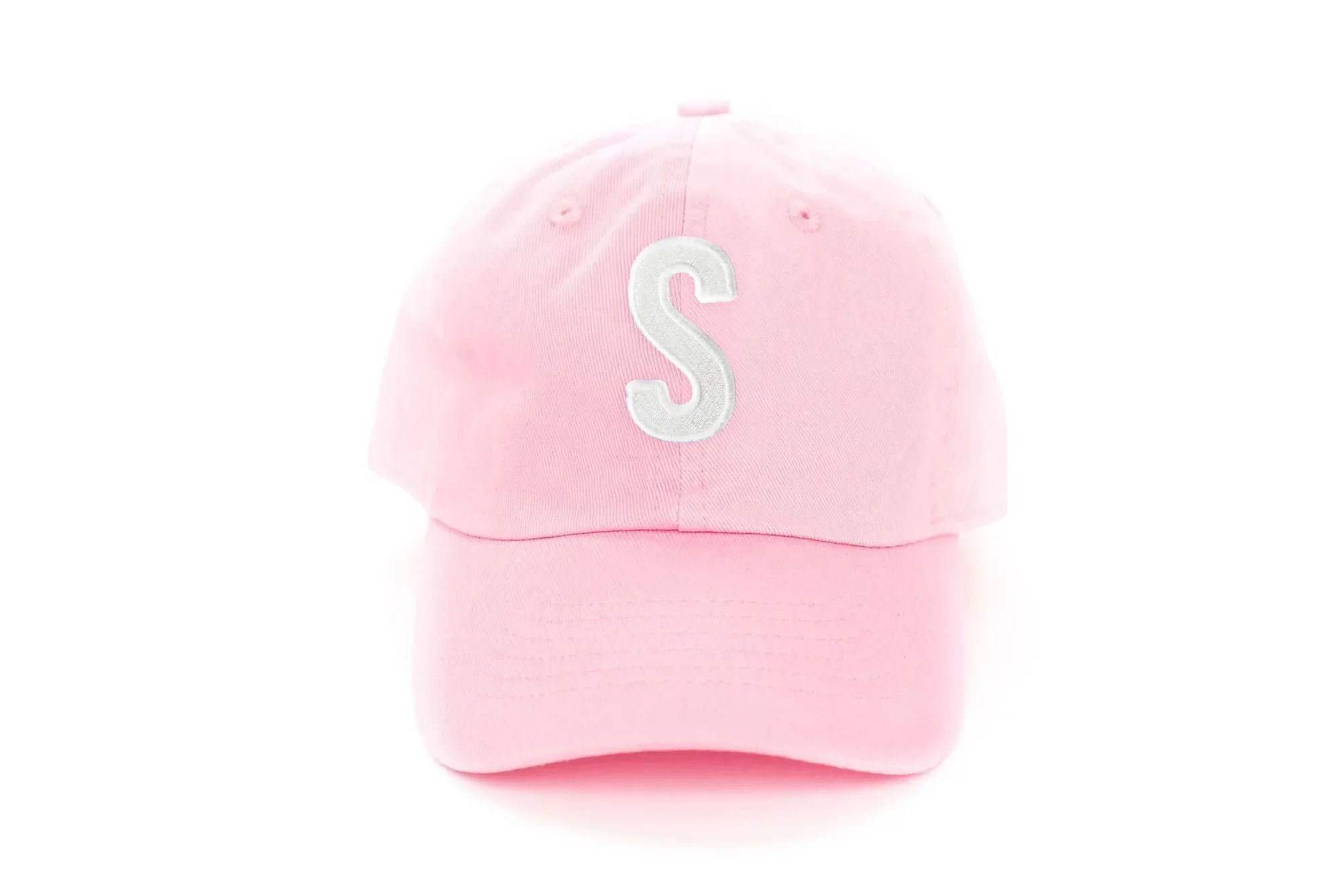 Light Pink Letter Baseball Hat - Image 32