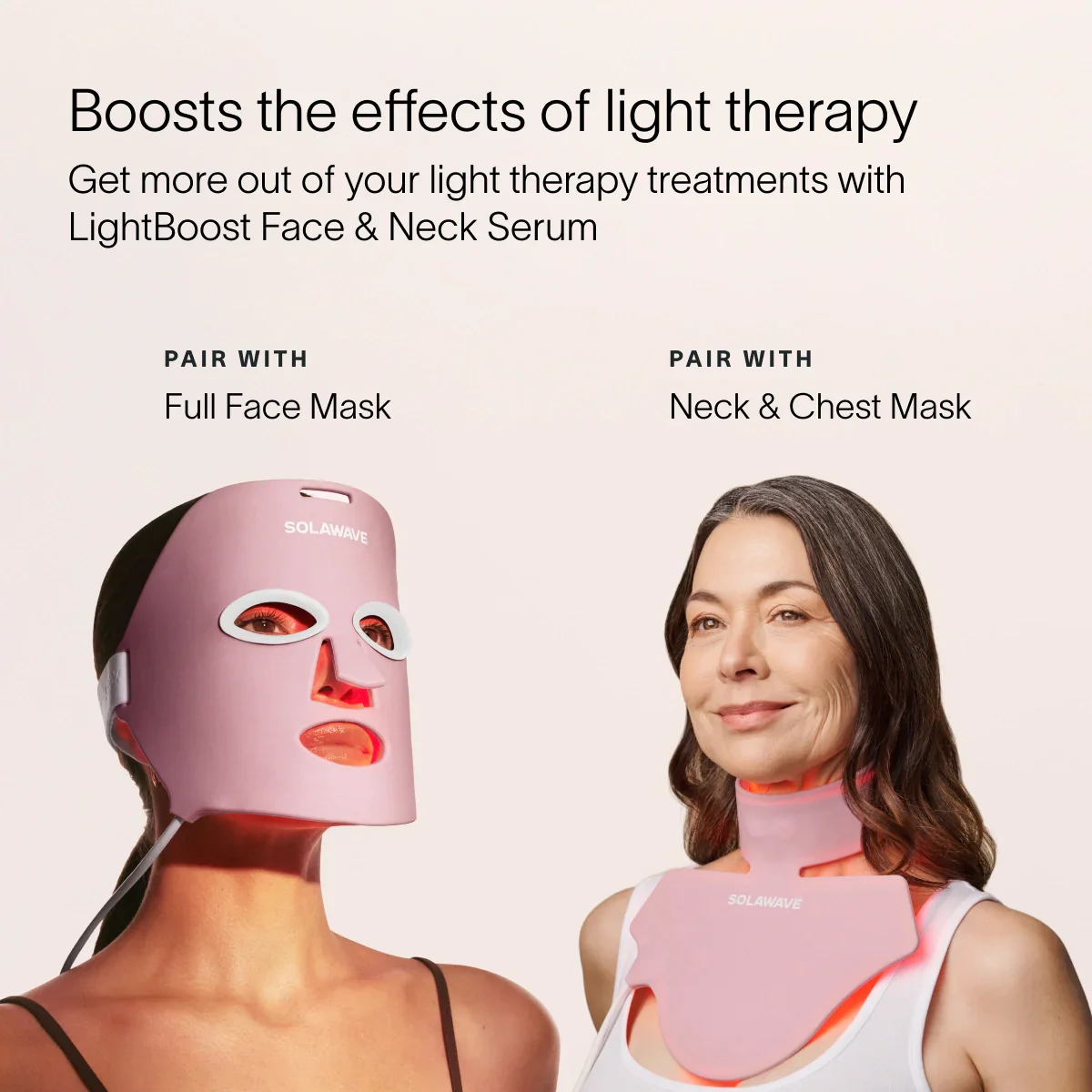 Light Therapy Boosting Face & Neck Serum - Image 3