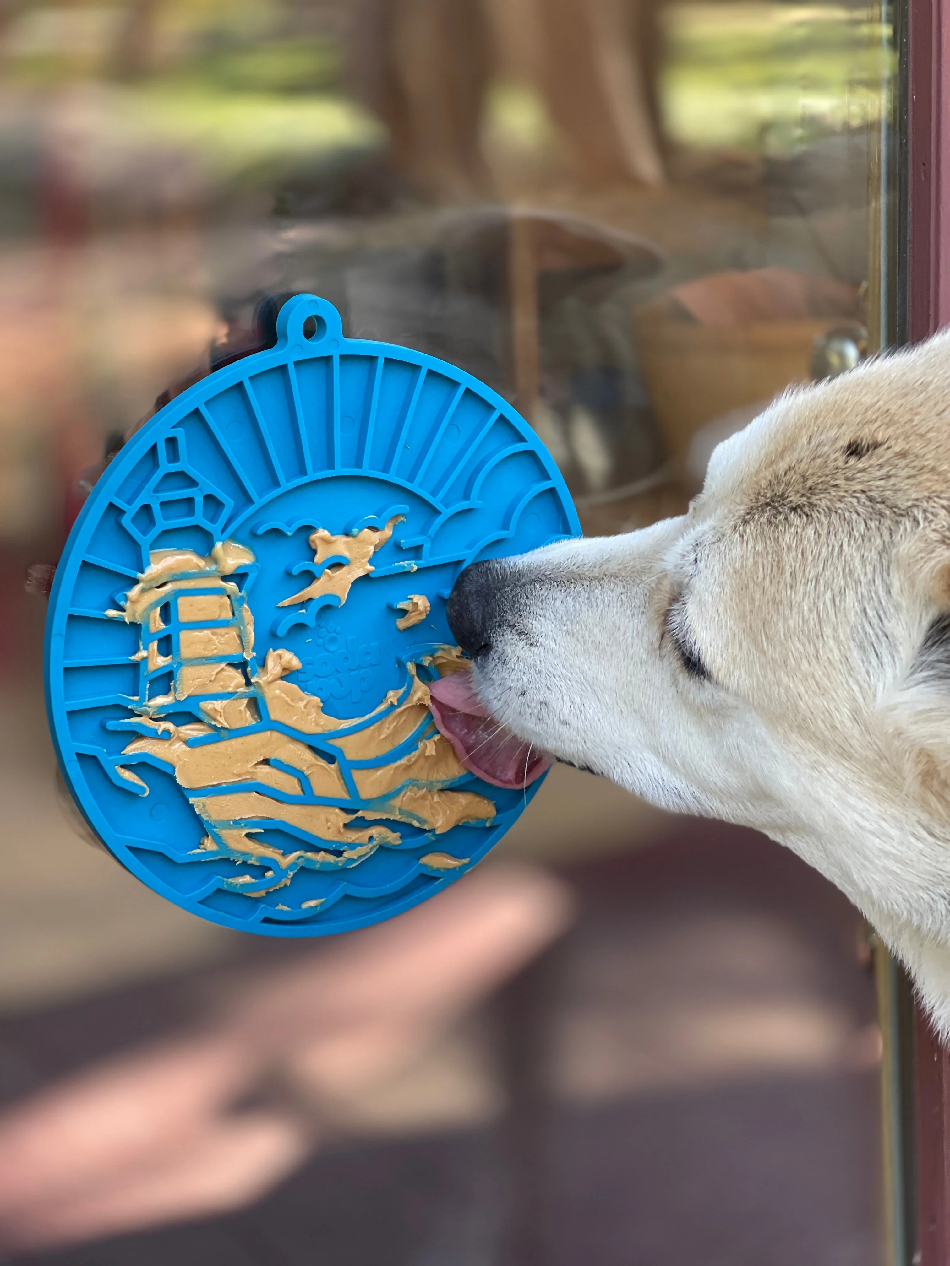 Lighthouse eMat - Enrichment Lick Mat For Dogs and Cats - With Suction Cups | USA Made - Image 10
