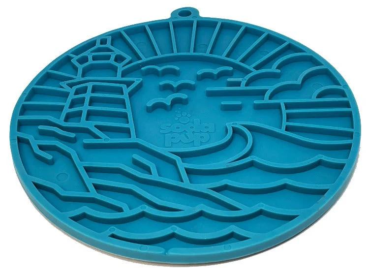 Lighthouse eMat - Enrichment Lick Mat For Dogs and Cats - With Suction Cups | USA Made - Image 7