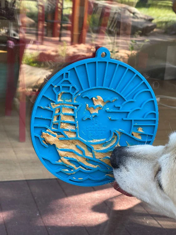 Lighthouse eMat - Enrichment Lick Mat For Dogs and Cats - With Suction Cups | USA Made - Image 8