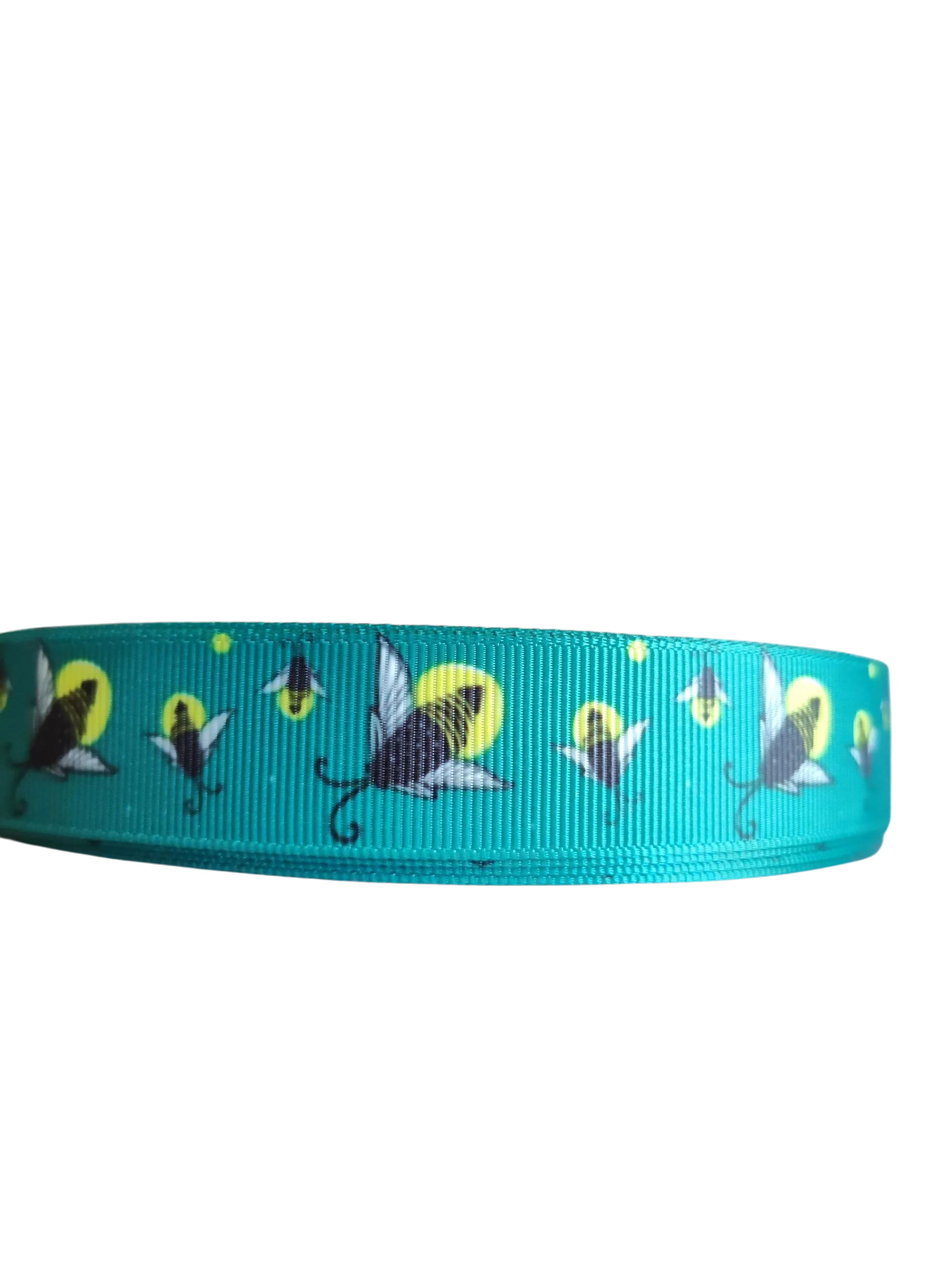 Lightning Bugs Nylon Dog Collar - Image 3