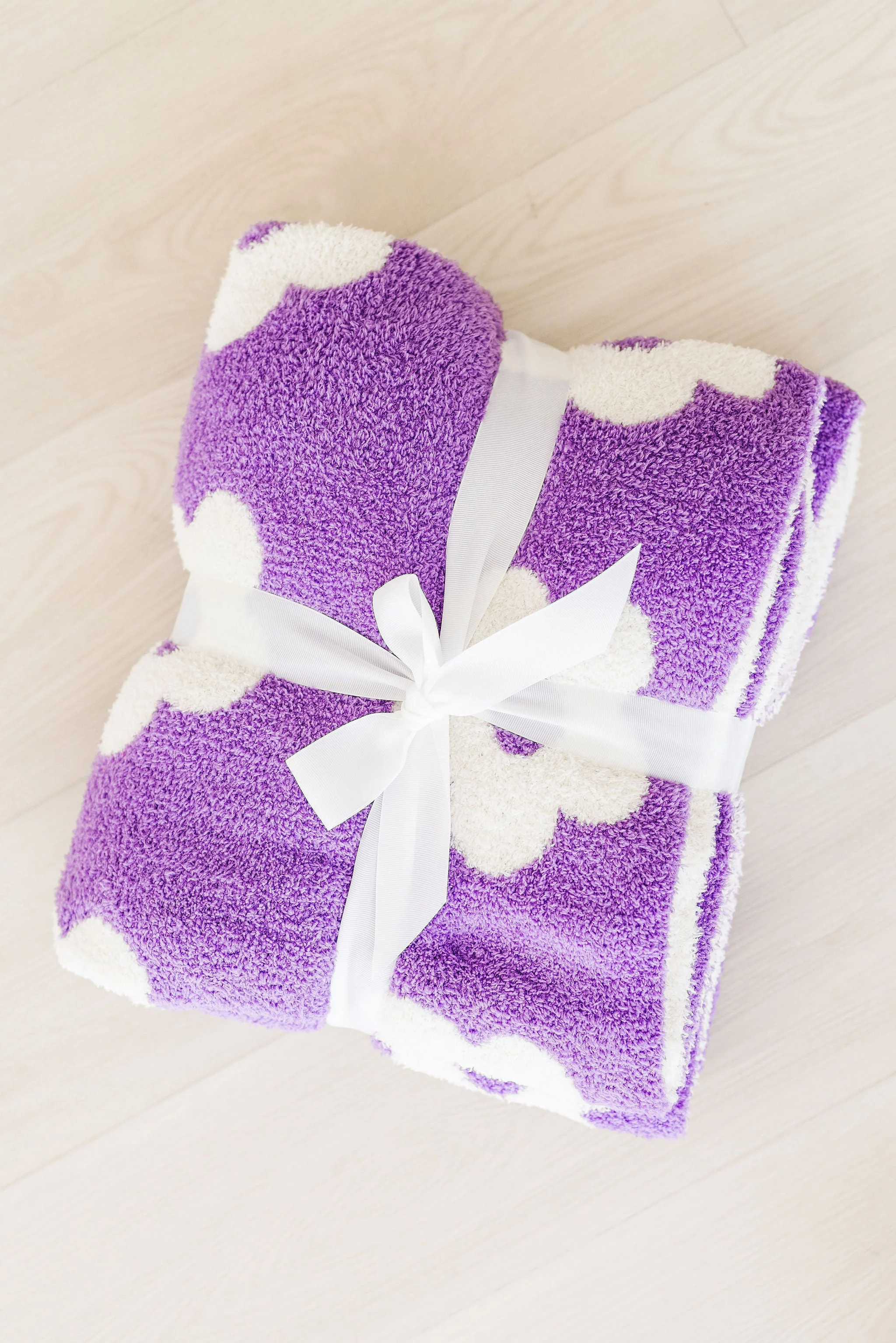 Lilac/Coconut Flower Cozy Blanket - Image 2