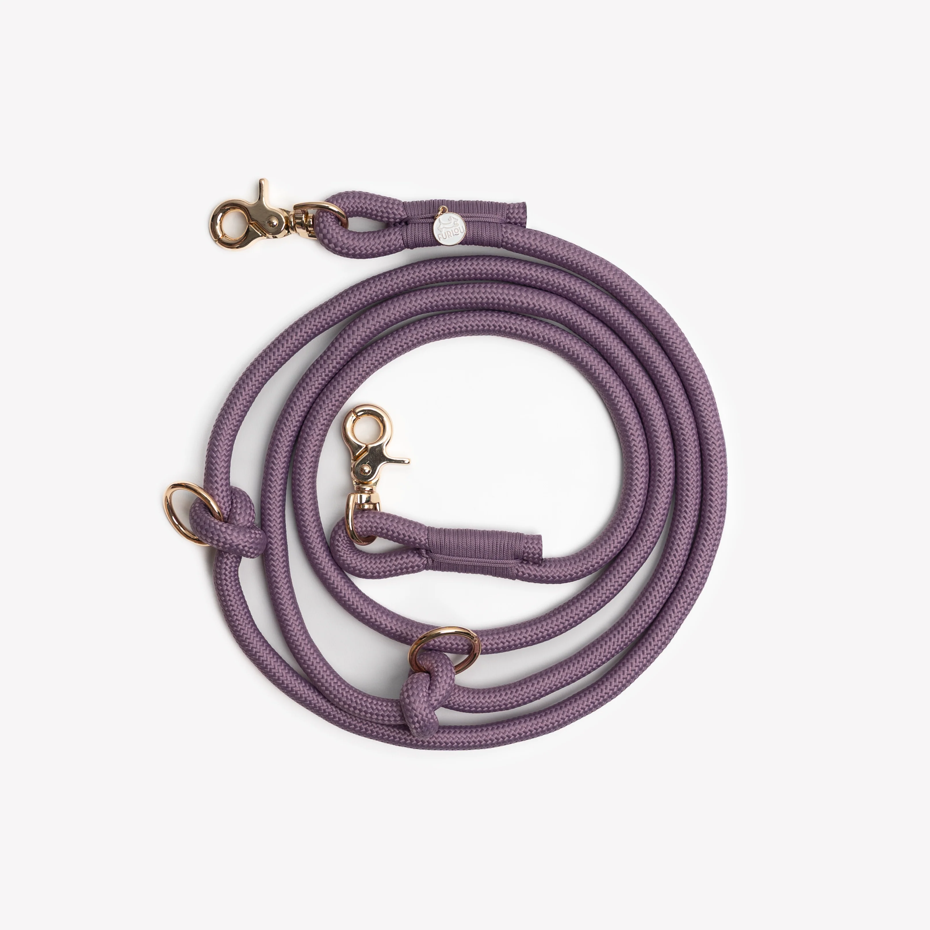 'Lilac' - Hands Free Braided Leash - Image 2