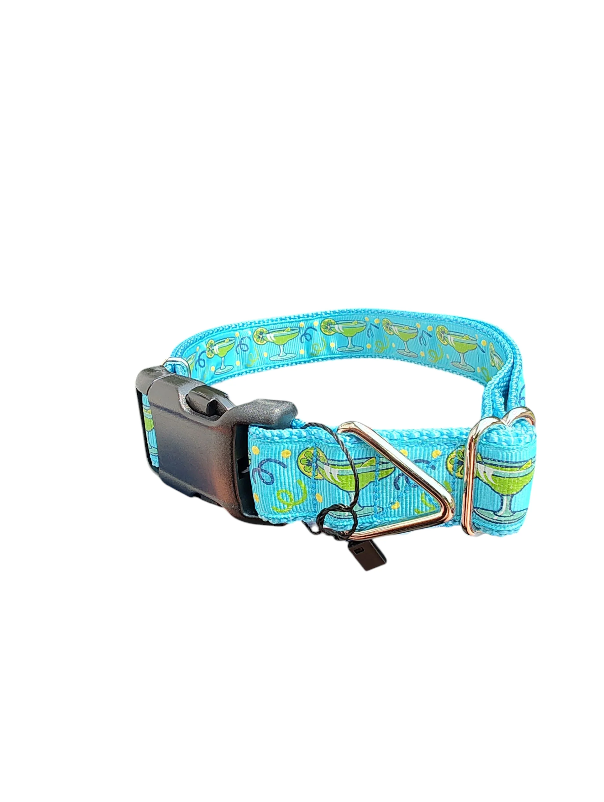 Lime Margarita Nylon Dog Collar - Image 2