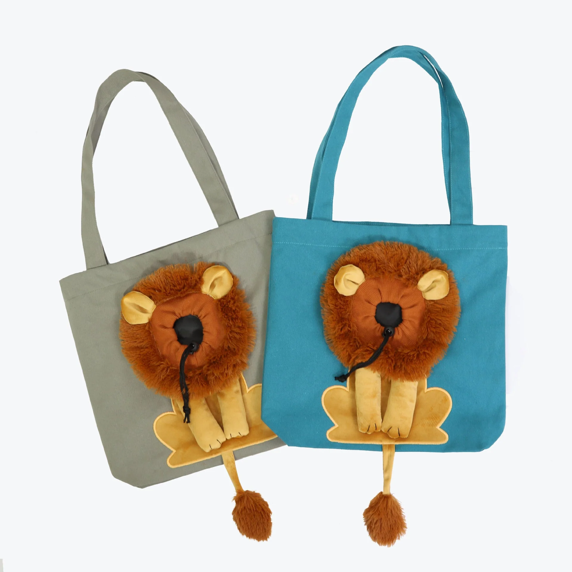 Lion Design Soft Pet Carrier Handbag - Image 3