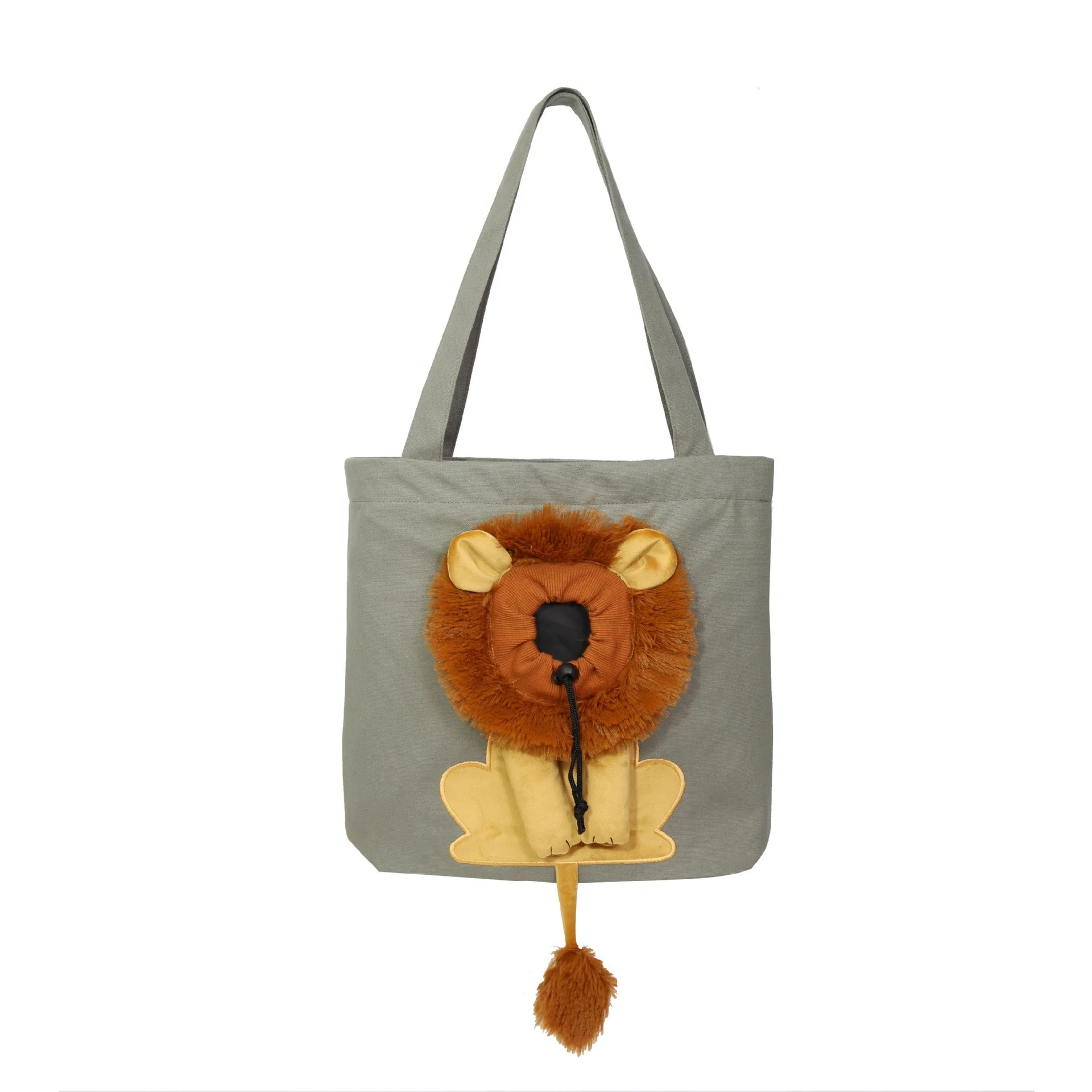Lion Design Soft Pet Carrier Handbag - Image 5