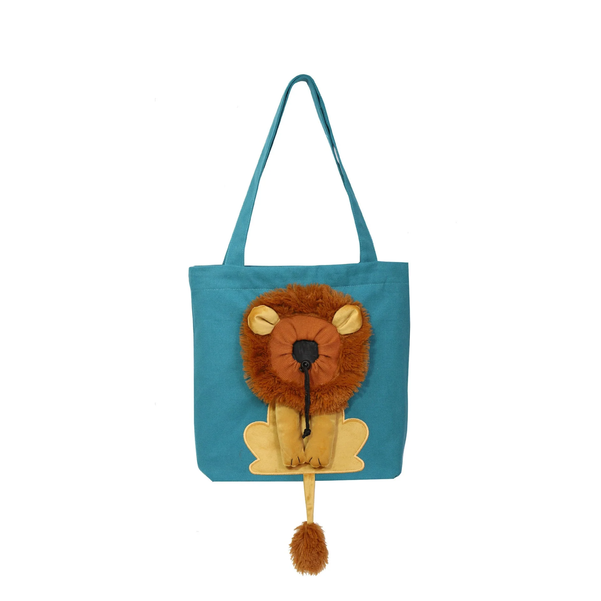Lion Design Soft Pet Carrier Handbag - Image 6