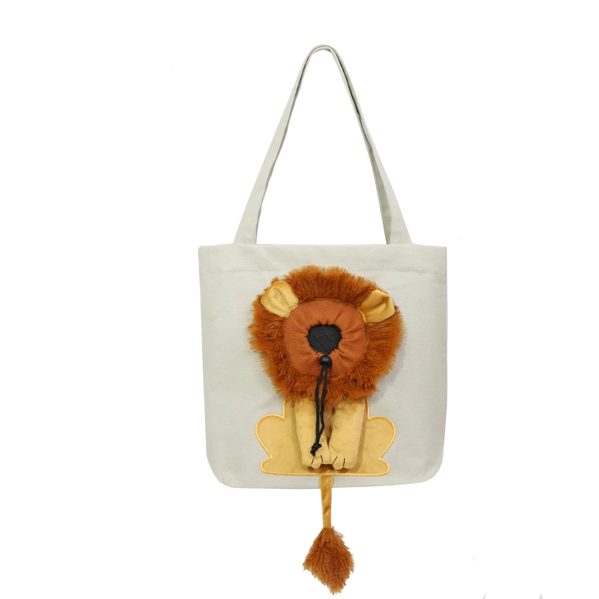 Lion Design Soft Pet Carrier Handbag - Image 8
