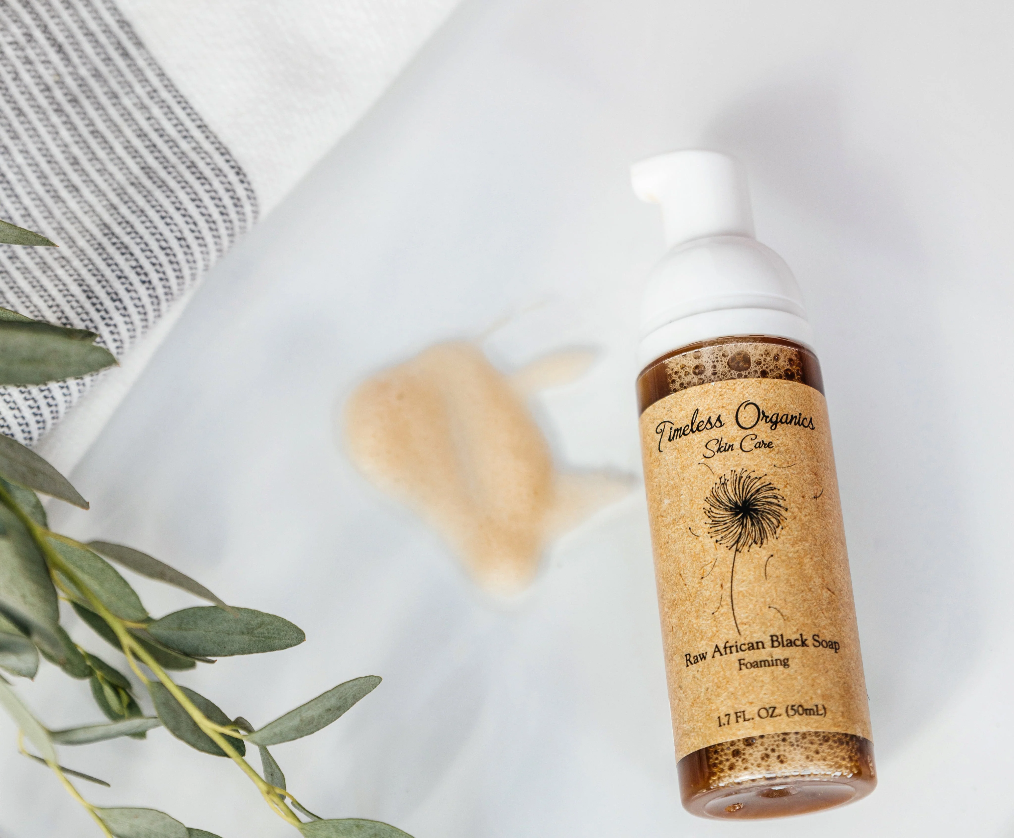 Liquid RAW African Black Soap - Foaming - Image 2