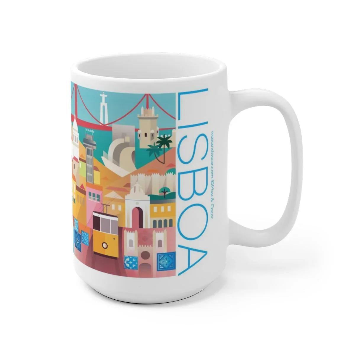 LISBON 11 OZ OR 15 OZ CERAMIC MUG - Image 3
