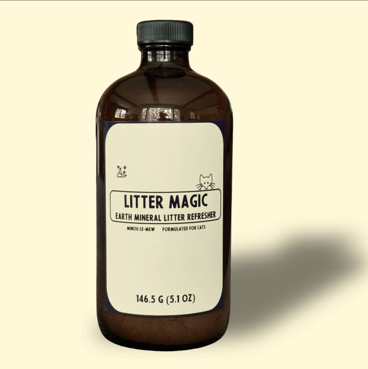Litter Magic | Luxury Cat Litter Refresher with Natural Earth Minerals by Minou Le-Mew