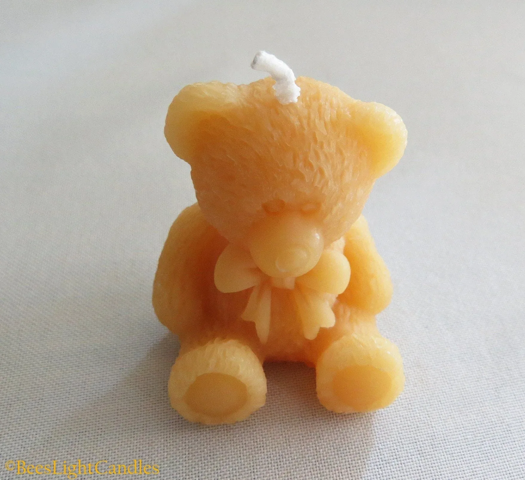 Little Bear Beeswax Candle - Image 2