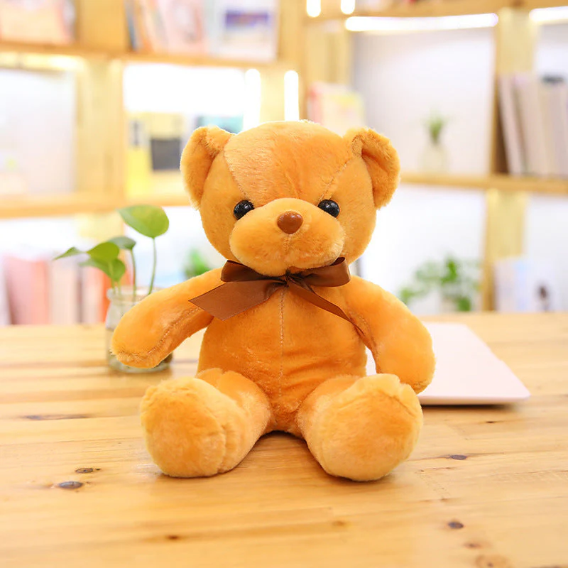 Little Bear Doll Teddy Bear Plush Toy Grab Machine Doll Small Cute Hug Bear Doll Custom Logo - Image 5