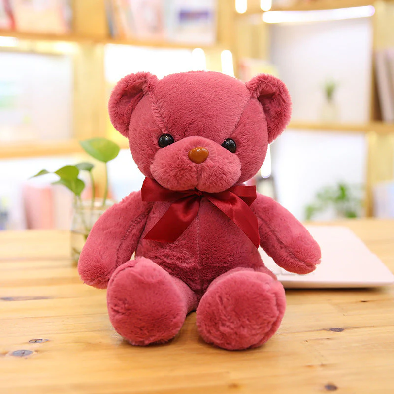 Little Bear Doll Teddy Bear Plush Toy Grab Machine Doll Small Cute Hug Bear Doll Custom Logo - Image 9