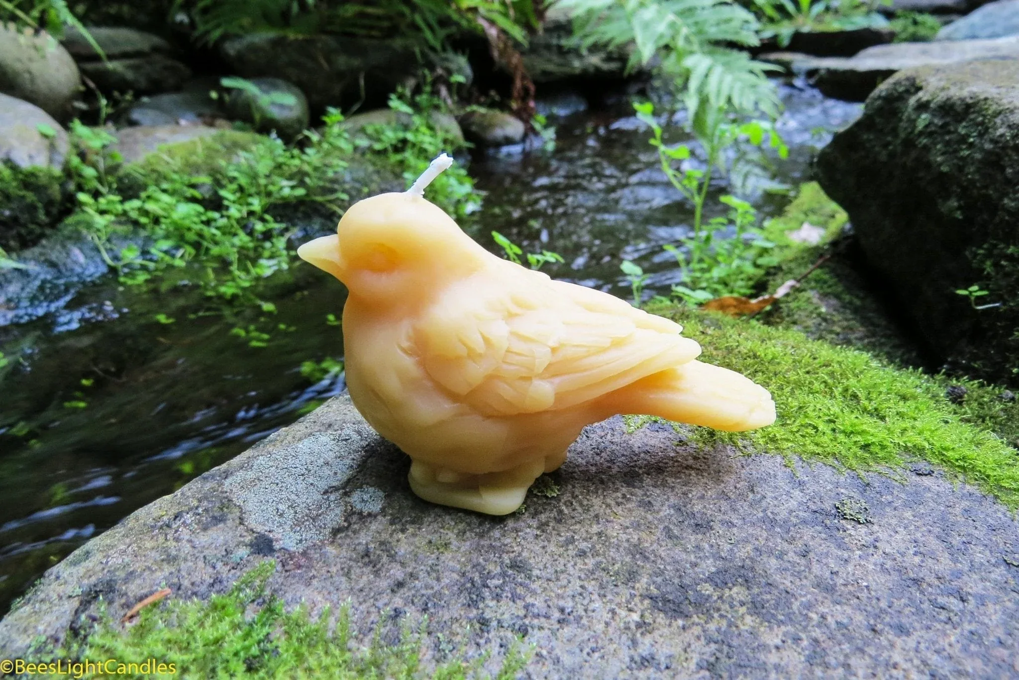 Little Bird Beeswax Candle - Image 3