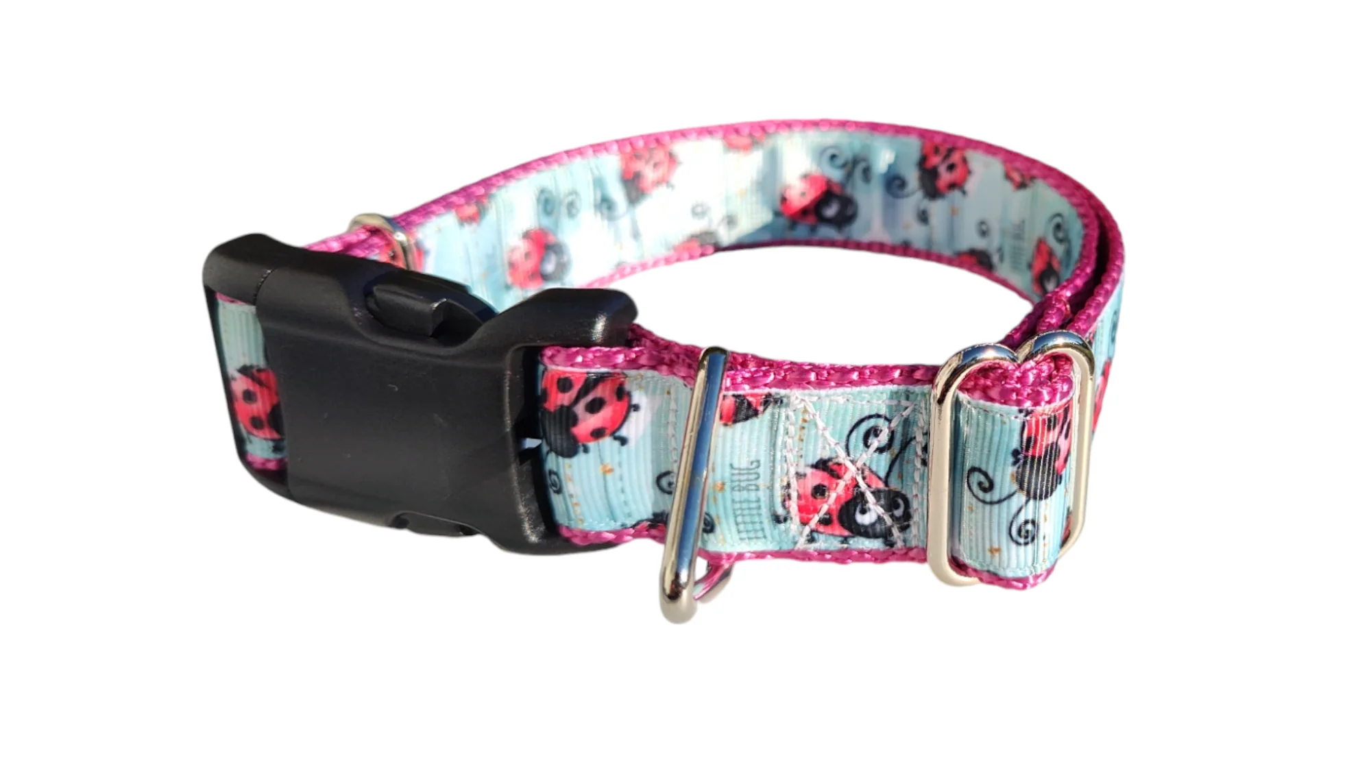 Little Bug Ladybug Nylon Dog Collar - Image 2