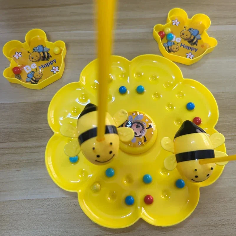 Little Bumblebee Board Game – Educational Puzzle & Fishing Toy for Kids - Image 6