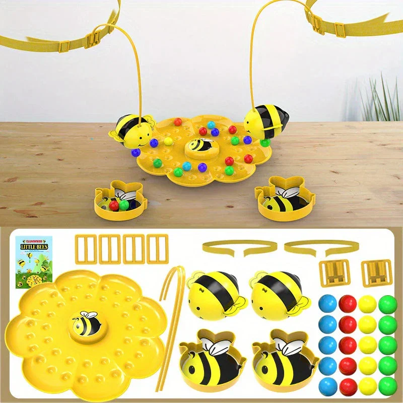 Little Bumblebee Fishing Puzzle Board Game - Interactive Educational Toy for Kids & Family Fun - Image 8