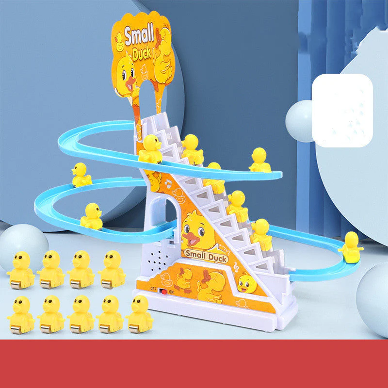 Little Duck Climbing Stairs Toy  Little Penguin Automatic Ladder Light - Image 10