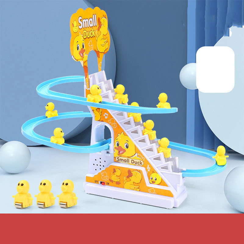 Little Duck Climbing Stairs Toy  Little Penguin Automatic Ladder Light - Image 8