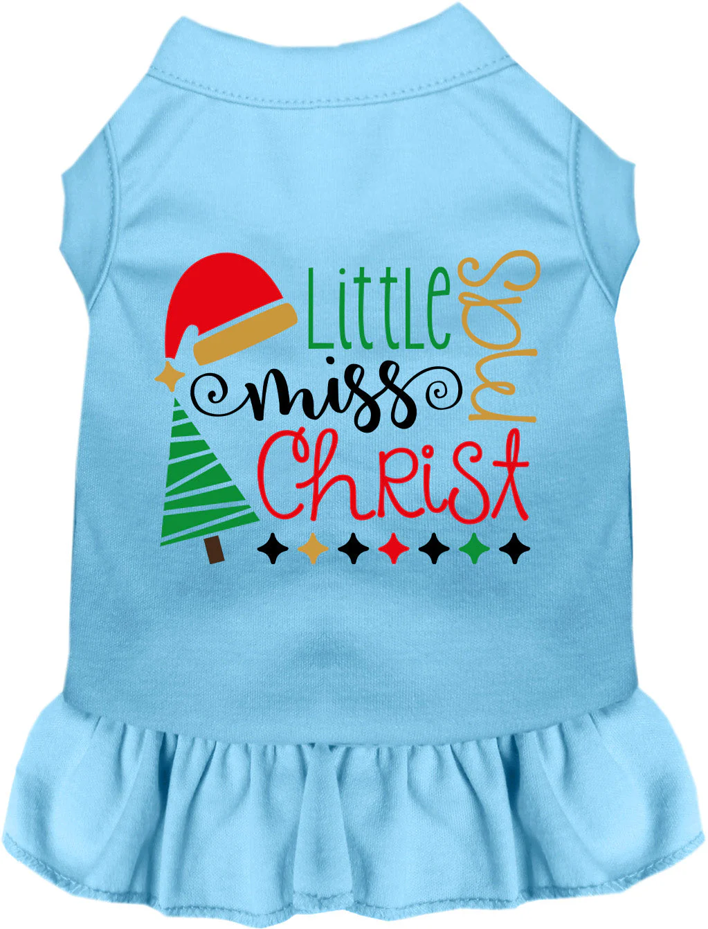 Little Miss Christmas Pet Dress - Image 3
