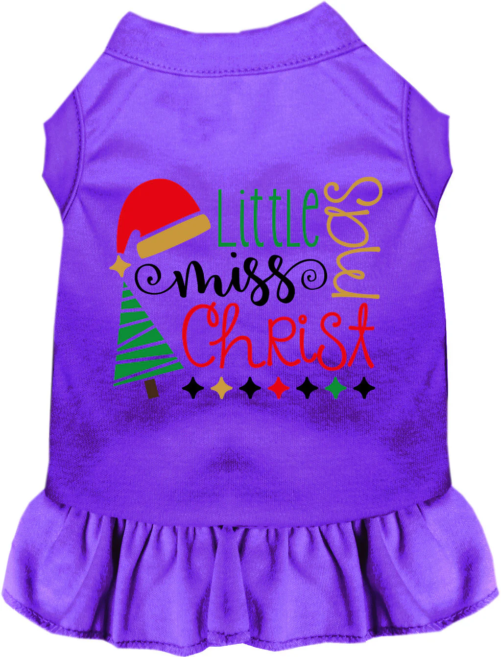 Little Miss Christmas Pet Dress - Image 6