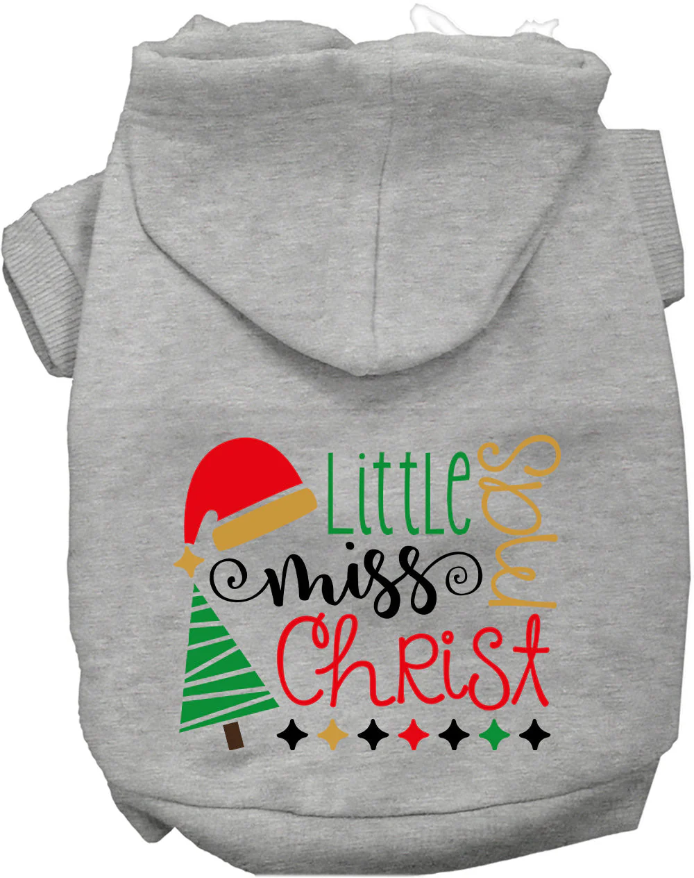 Little Miss Christmas Pet Hoodie - Image 6