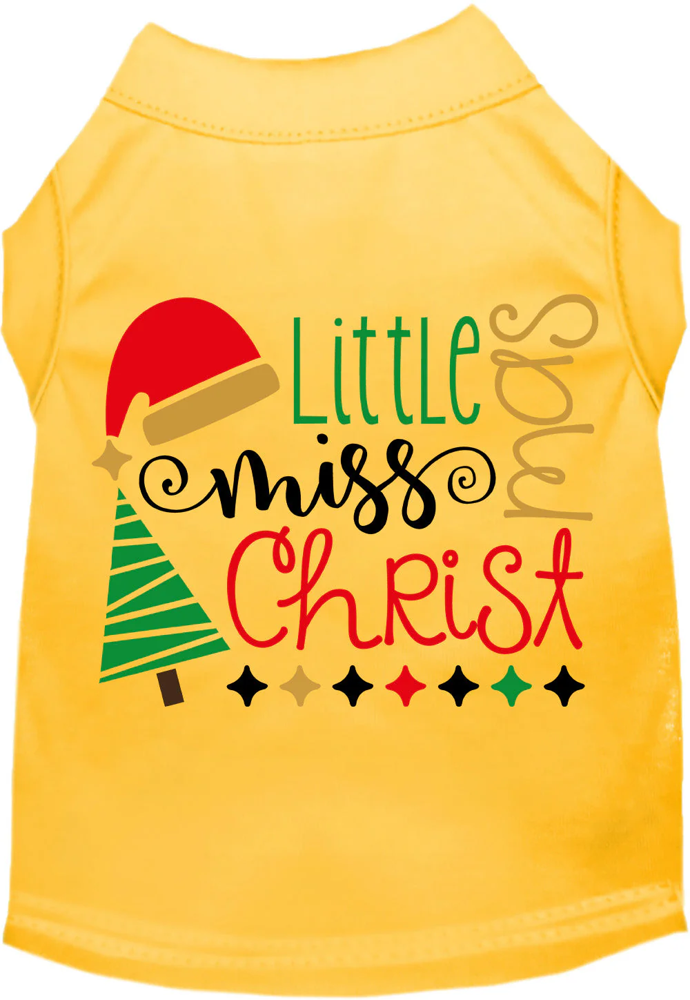 Little Miss Christmas Pet Shirt - Image 10