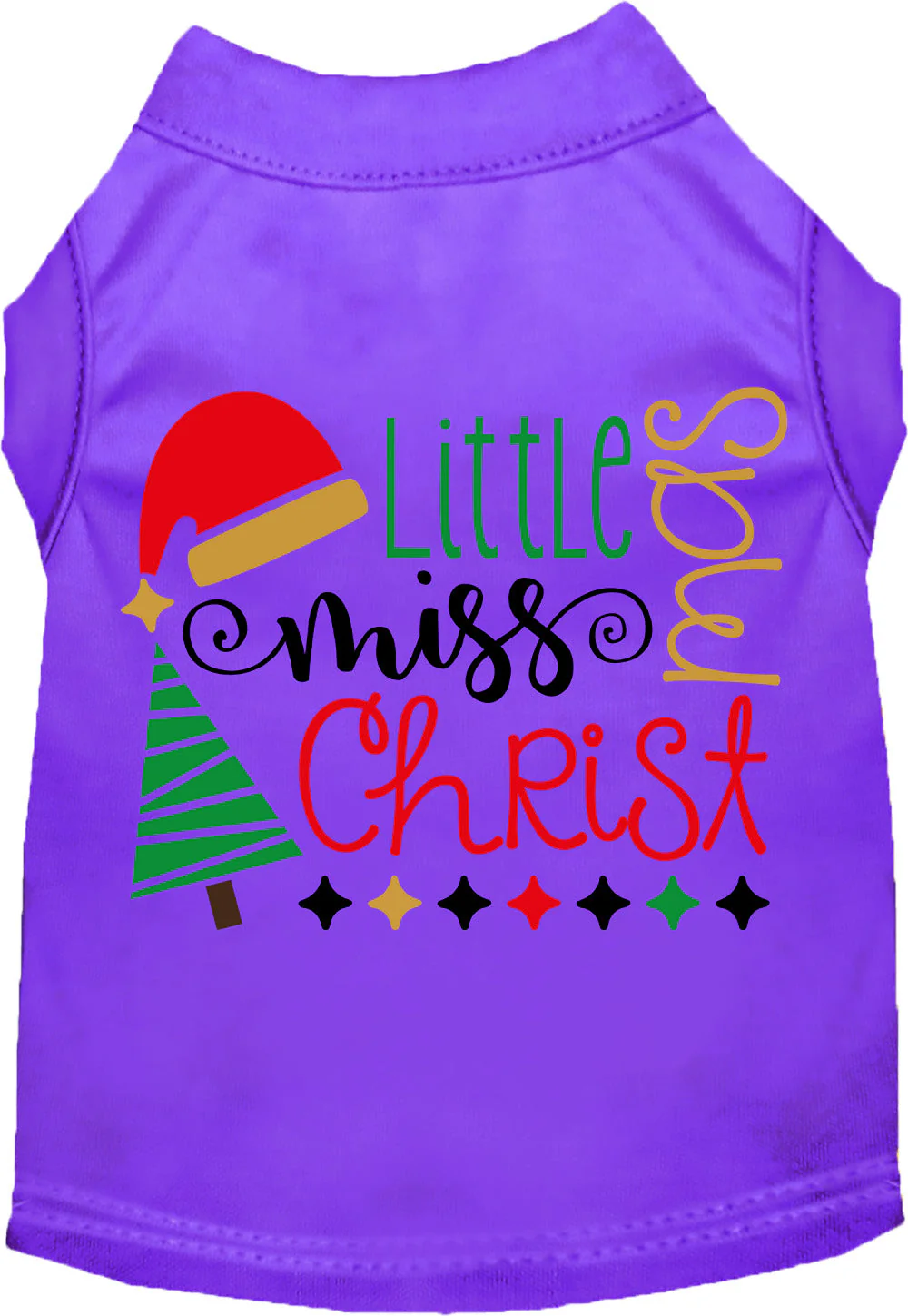 Little Miss Christmas Pet Shirt - Image 11