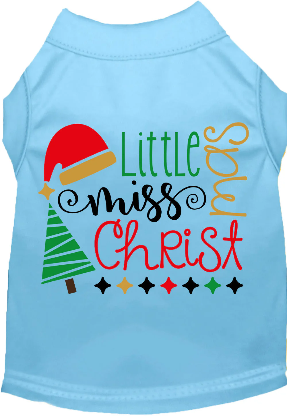Little Miss Christmas Pet Shirt - Image 3