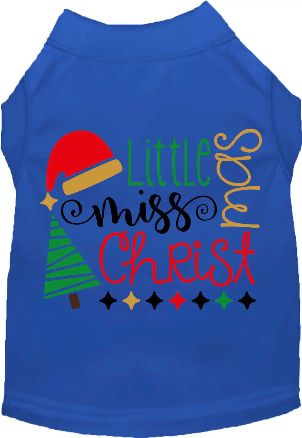 Little Miss Christmas Pet Shirt - Image 4