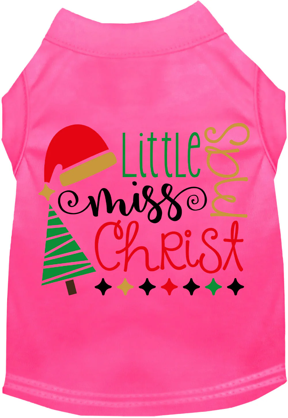 Little Miss Christmas Pet Shirt - Image 5