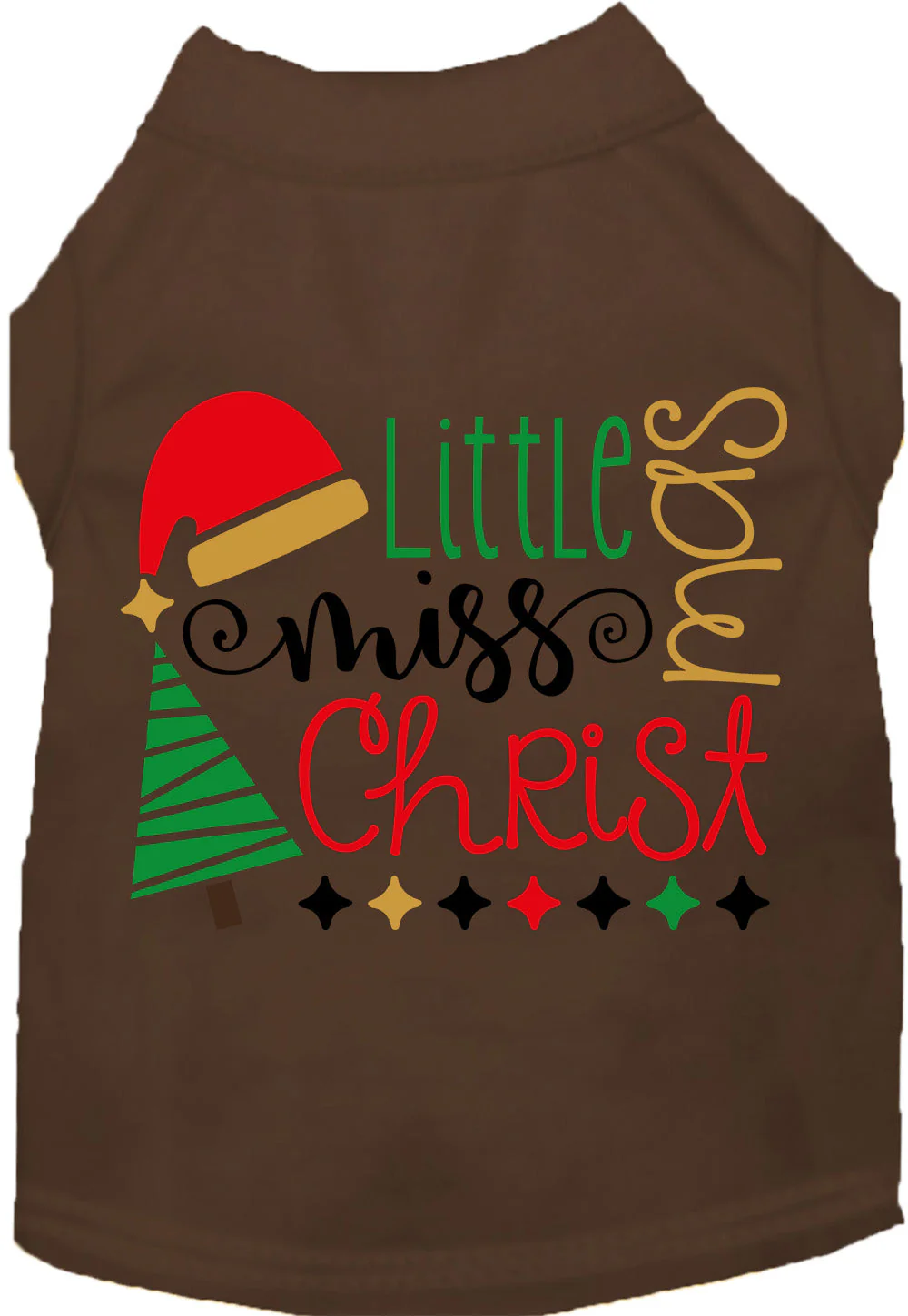 Little Miss Christmas Pet Shirt - Image 6