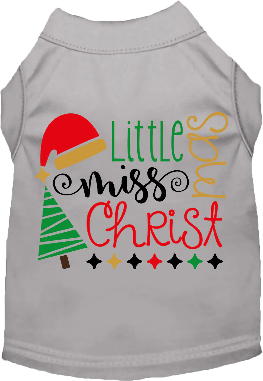 Little Miss Christmas Pet Shirt - Image 7