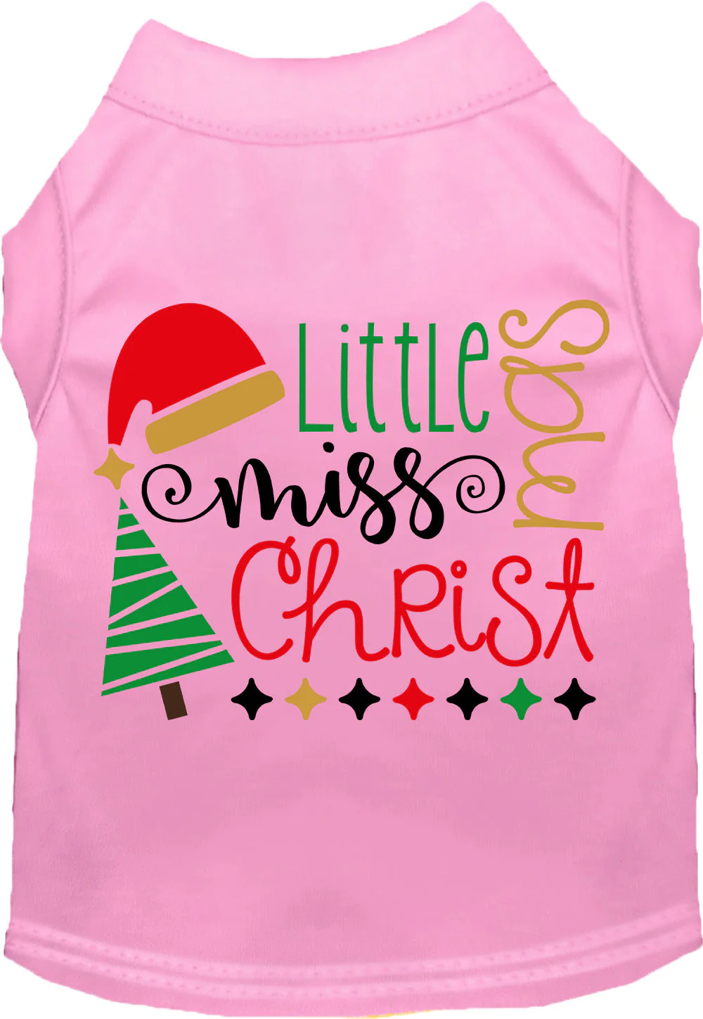 Little Miss Christmas Pet Shirt - Image 8