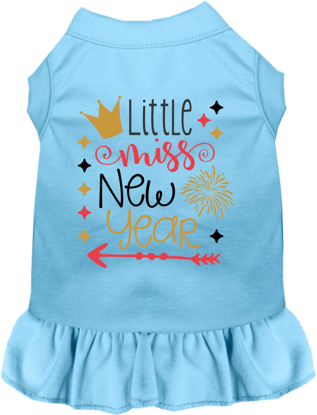 Little Miss New Year Pet Dress - Image 4